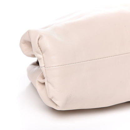 Bottega Veneta Smooth Butter Calf The Pouch Oversized Clutch Mist 10 of 11