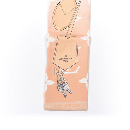 Louis Vuitton Silk Monogram Gradient By The Pool Bandeau Mist 5 of 7