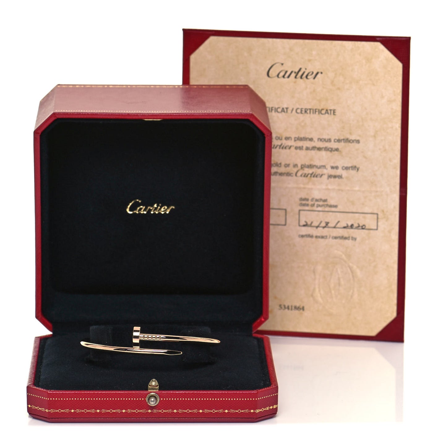 18K Pink Gold Juste Un Clou Bracelet 18