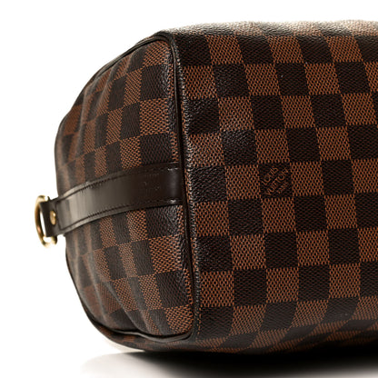 Louis Vuitton Damier Ebene Speedy Bandouliere 25 9 of 12
