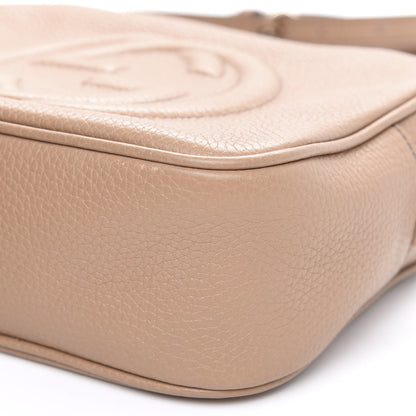 Gucci Pebbled Calfskin Small Soho Disco Bag Rose Beige 11 of 11