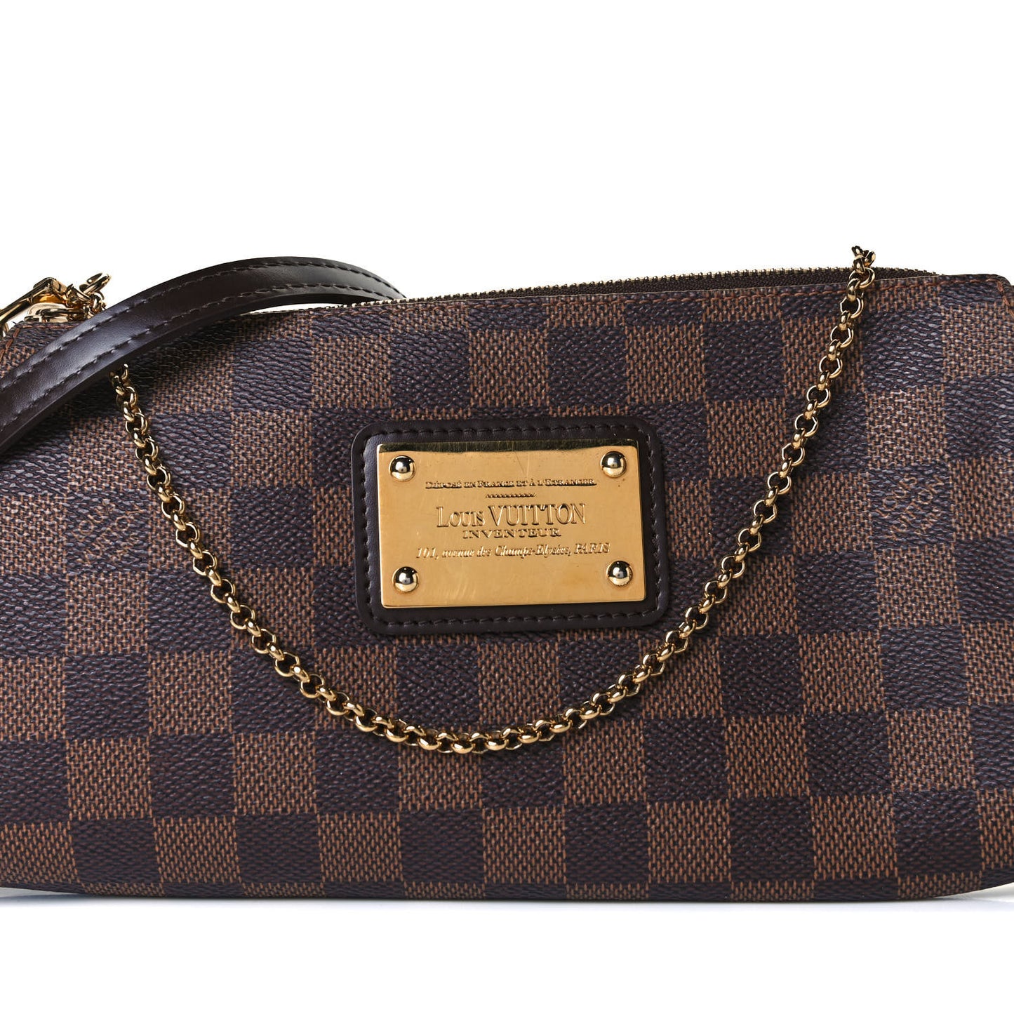 Damier Ebene Eva Clutch