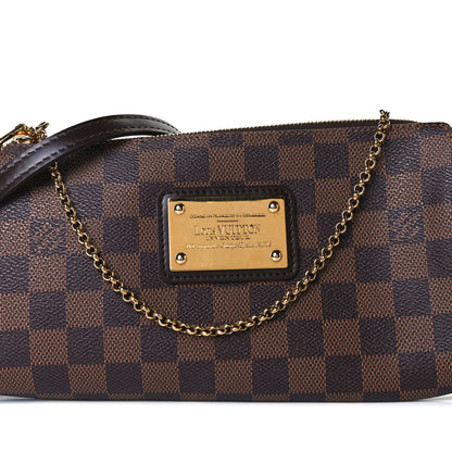 Louis Vuitton Damier Ebene Eva Clutch 7 of 11