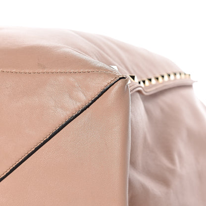 Valentino Garavani Nappa Medium Rockstud Soft Tote Soft Noisette 10 of 15