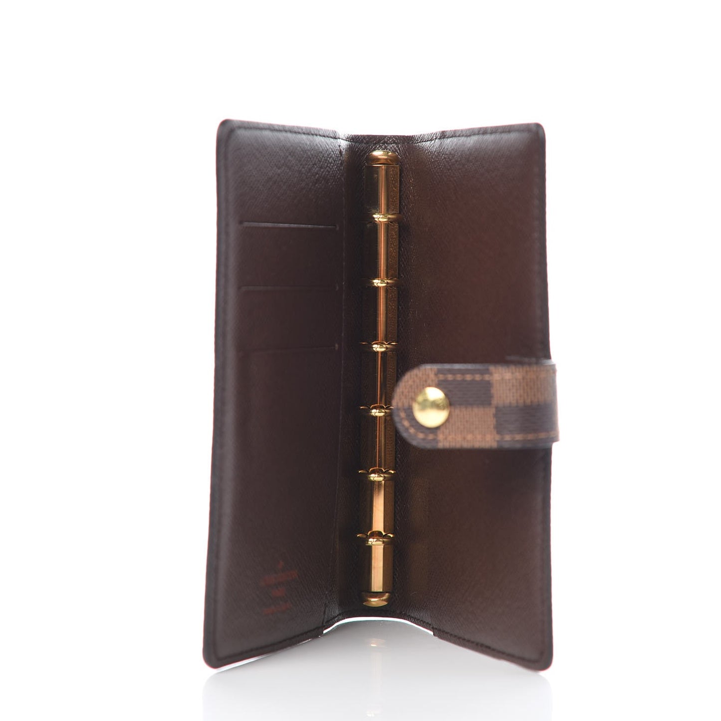 Damier Ebene Small Ring Agenda Cover