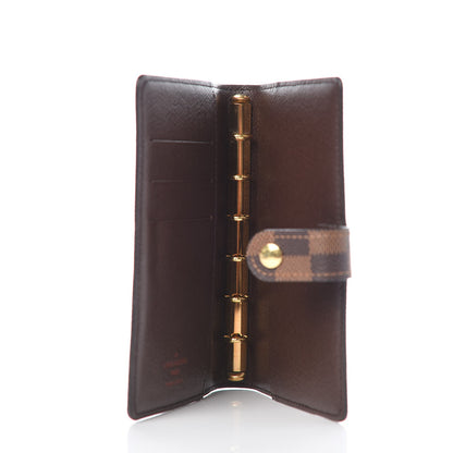 Louis Vuitton Damier Ebene Small Ring Agenda Cover 5 of 6
