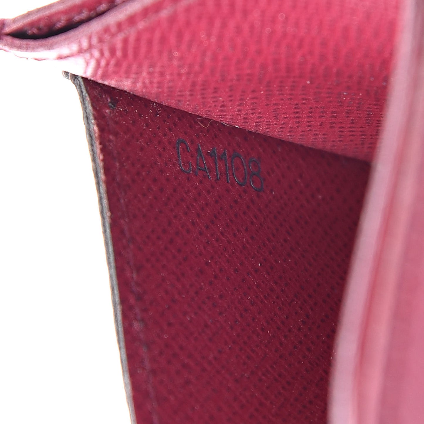 Monogram Card Holder Fuchsia