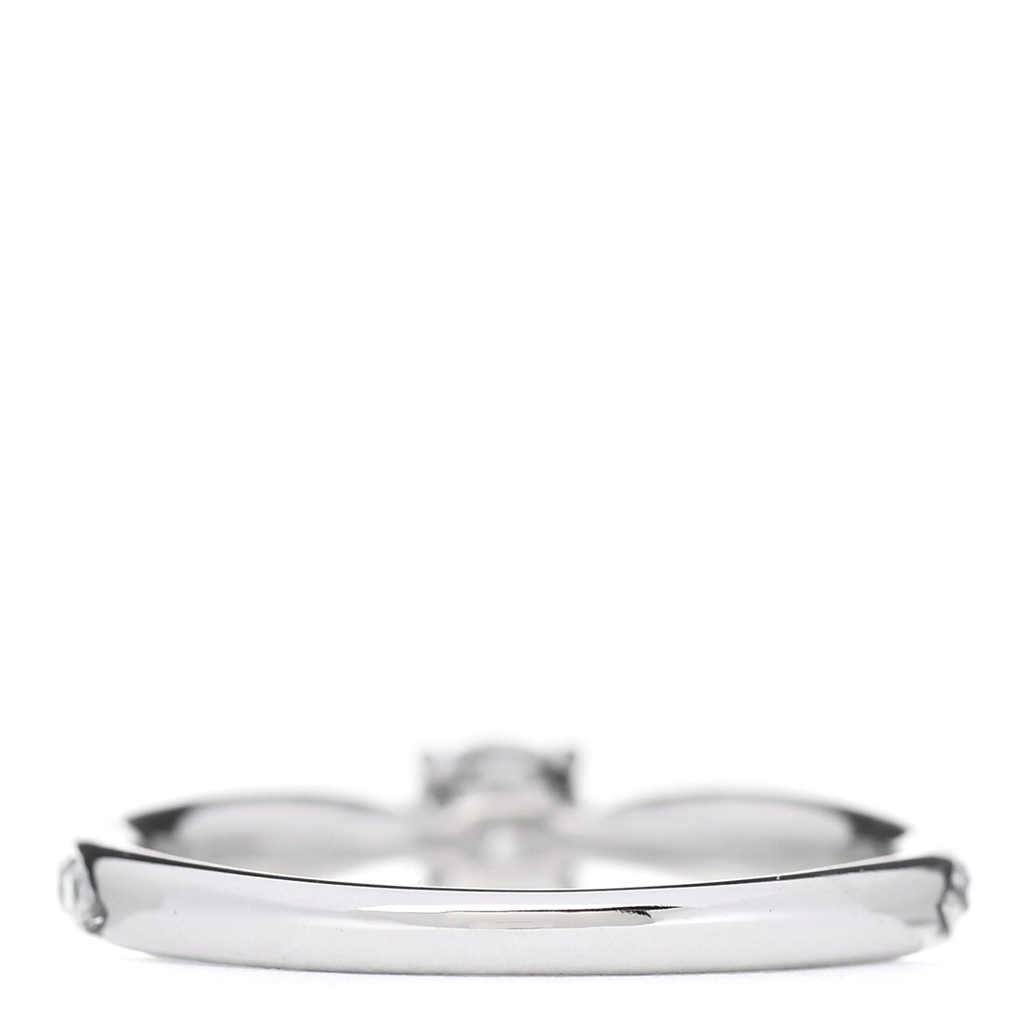 Platinum Diamond .21ct Round Brilliant Harmony Engagement Ring 46 3.75