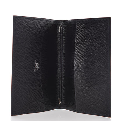 Hermes Epsom Globe Trotter Agenda Cover PM Black 5 of 7