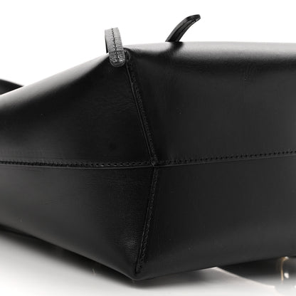 Mansur Gavriel Calfskin Backpack Bag Black Gold 9 of 12