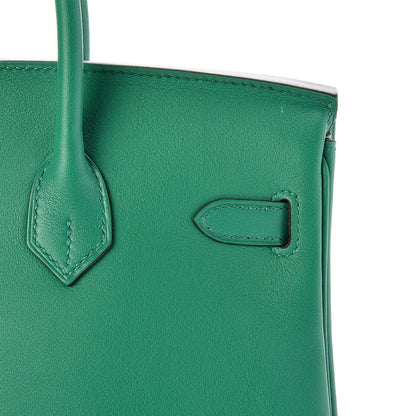 Hermes Swift Birkin 25 Vert Vertigo 29 of 31