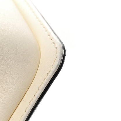 Chanel Lambskin Quilted Small Boy Flap Black White 11 of 13