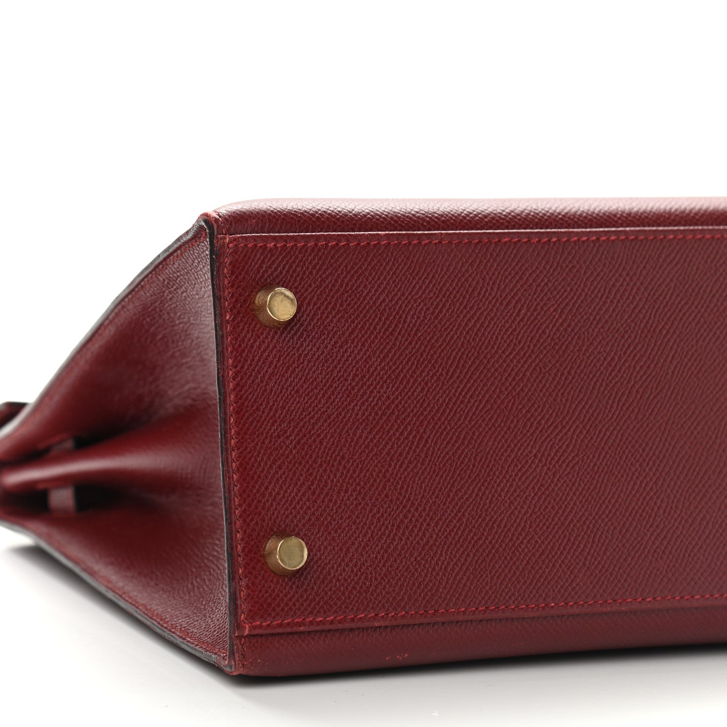 Hermes Epsom Kelly Sellier 32 Rouge H 10 of 22