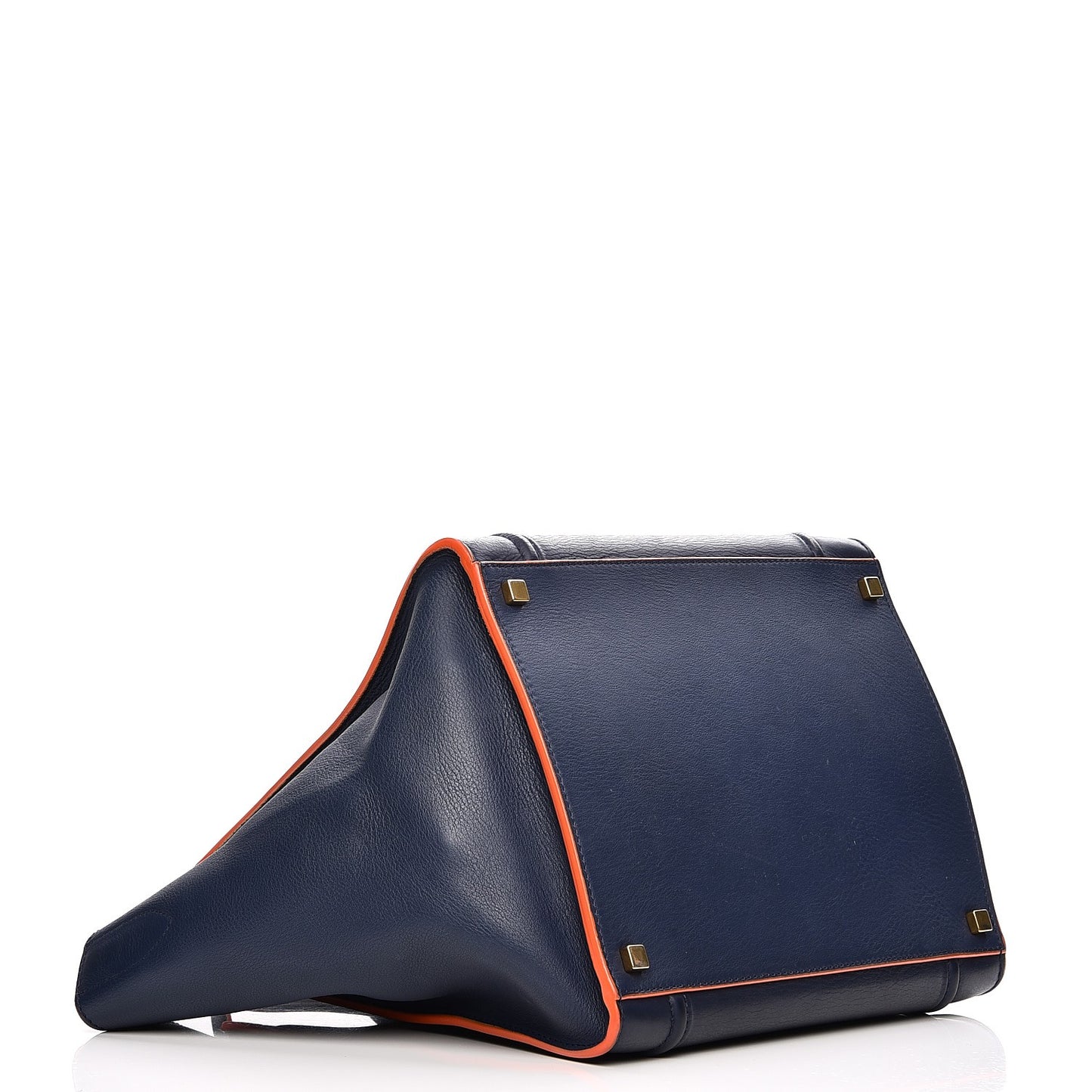Supple Calfskin Small Phantom Luggage Midnight