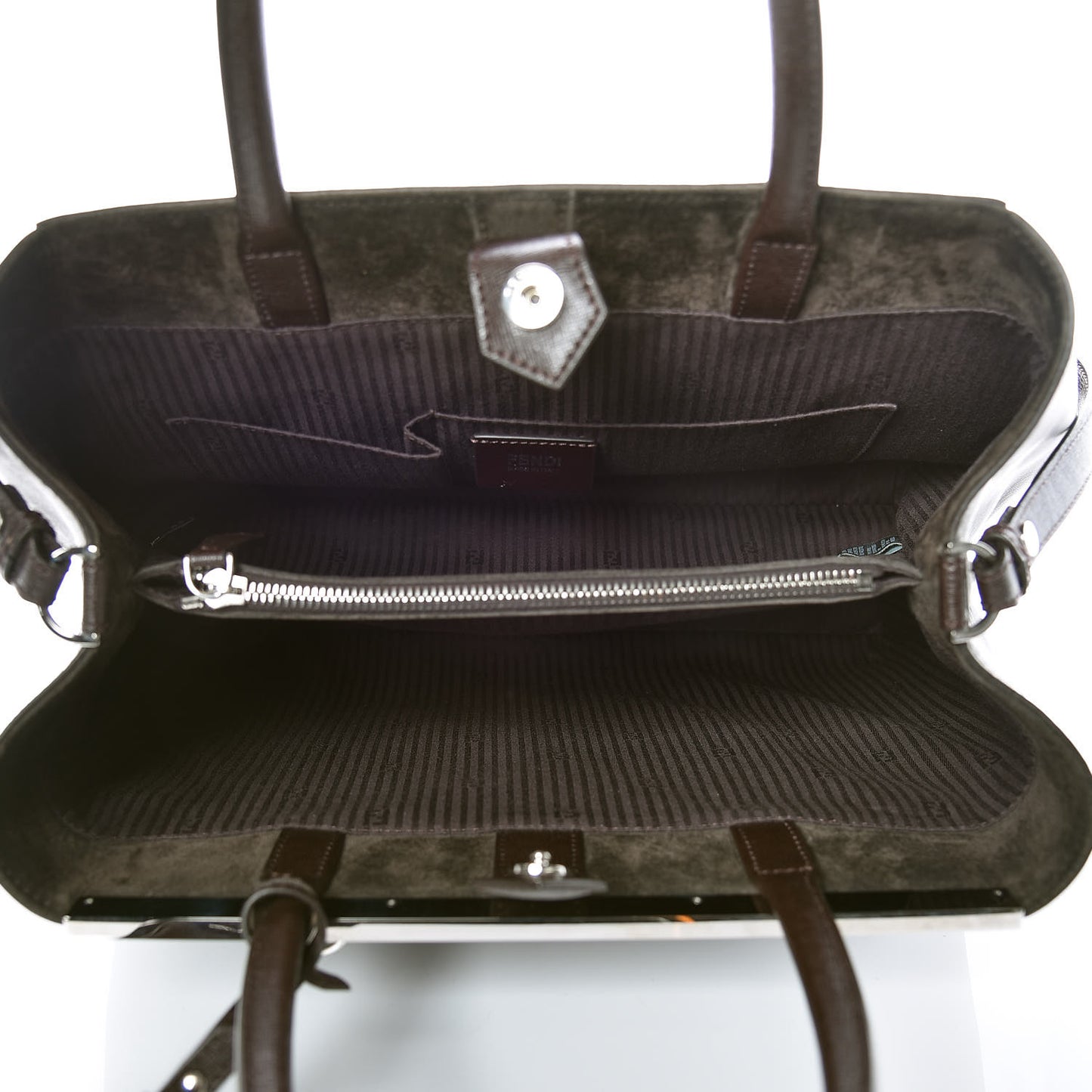 Vitello Elite Regular 2Jours Tote Caffe Noir