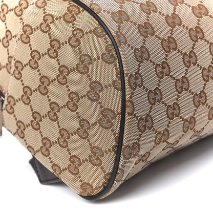 Gucci Monogram Travel Backpack Dark Brown 9 of 10