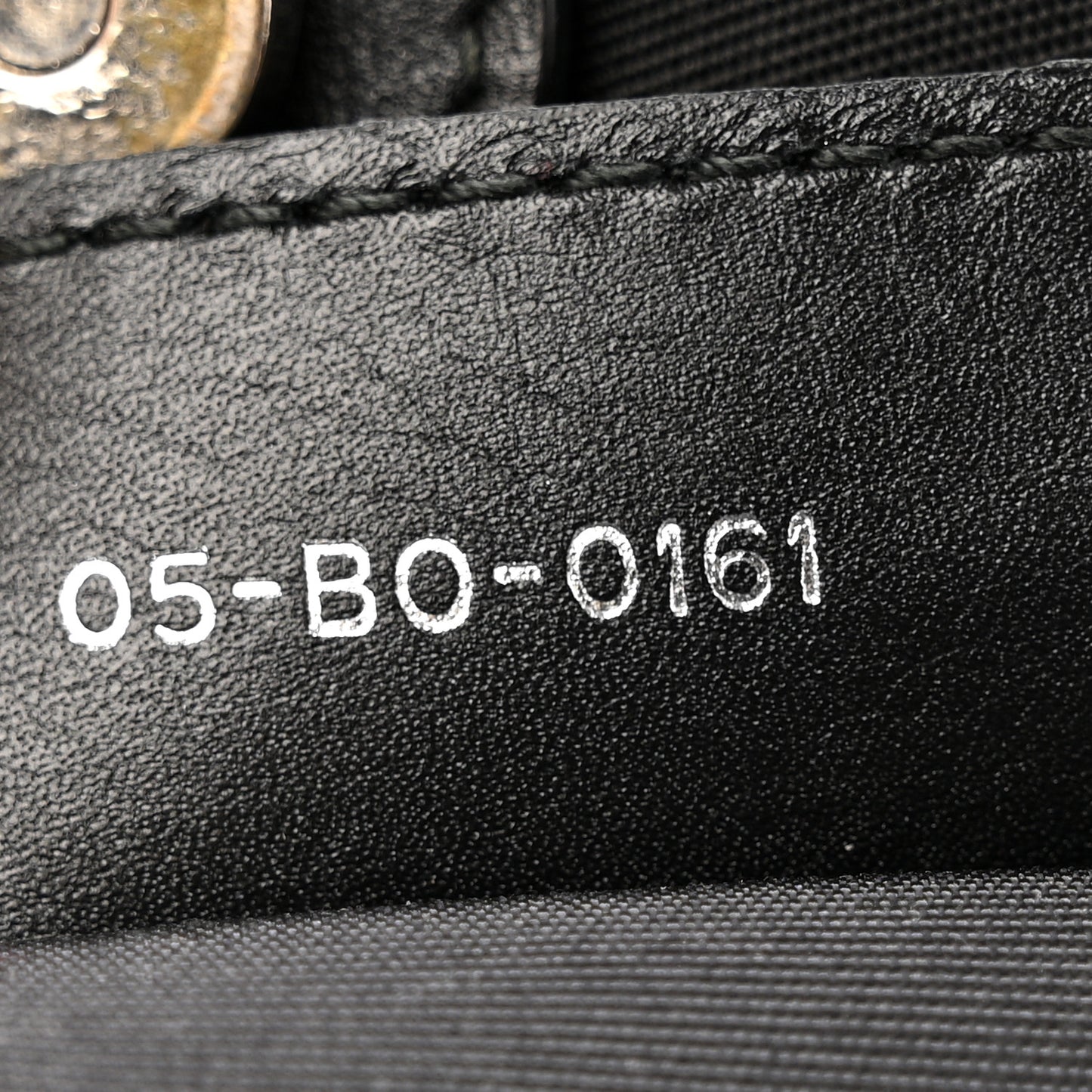 Coated Canvas Cannage Medium Panarea Tote Black