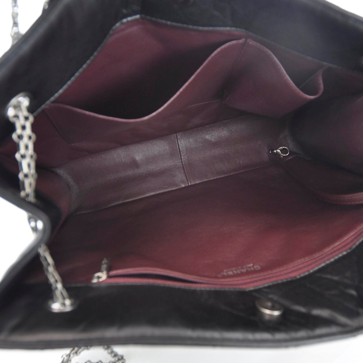 Aged Calfskin Reissue 2.55 Tote Black