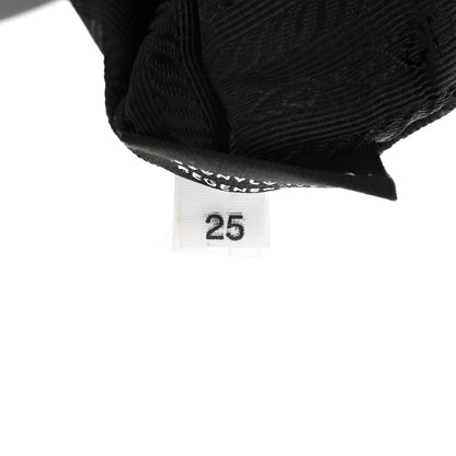Prada Re-Nylon Saffiano Stitched Mini Re-Edition 1995 Chaine Shoulder Bag Black 7 of 10