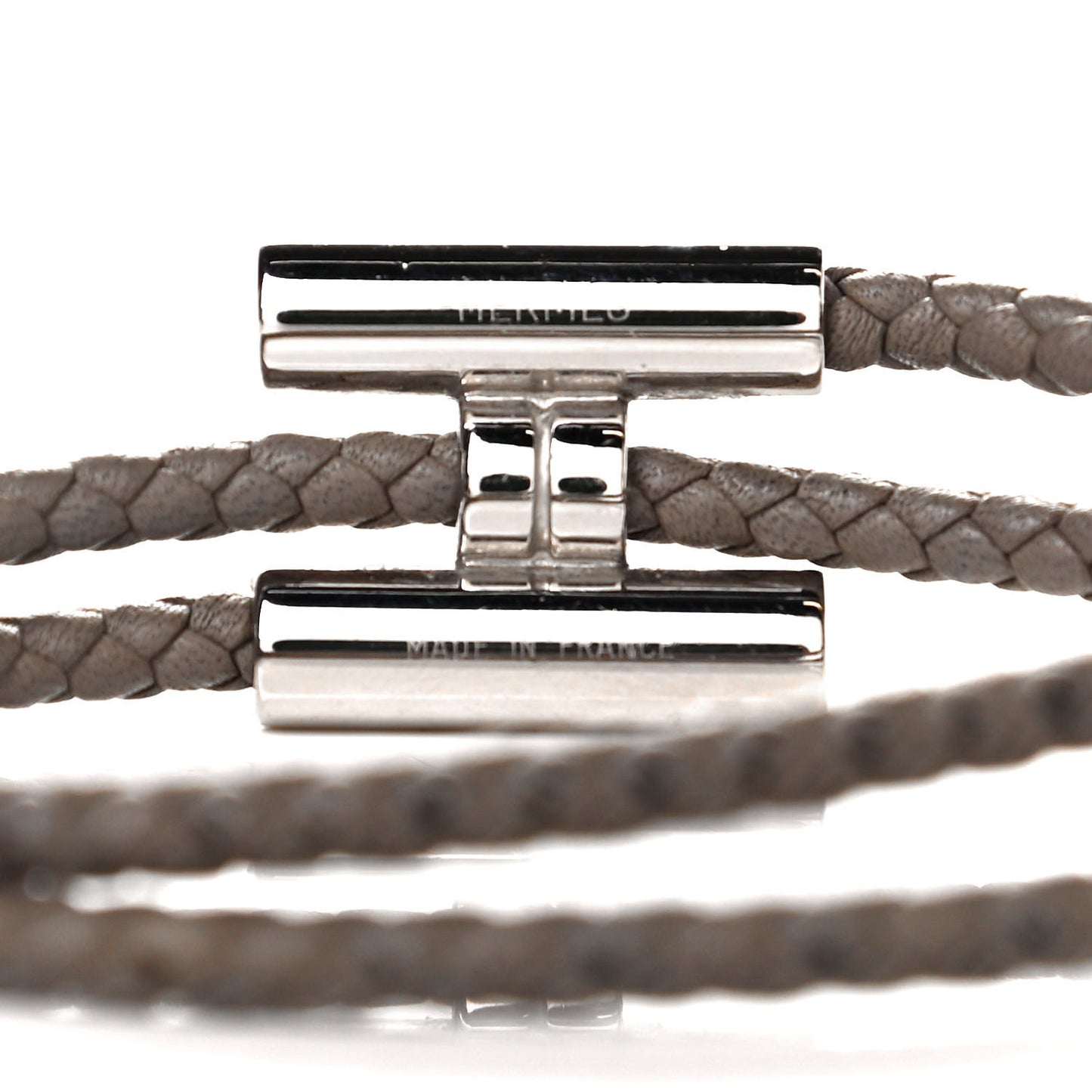 Swift Double Wrap Cord Tournis Tresse Bracelet T5 Etain