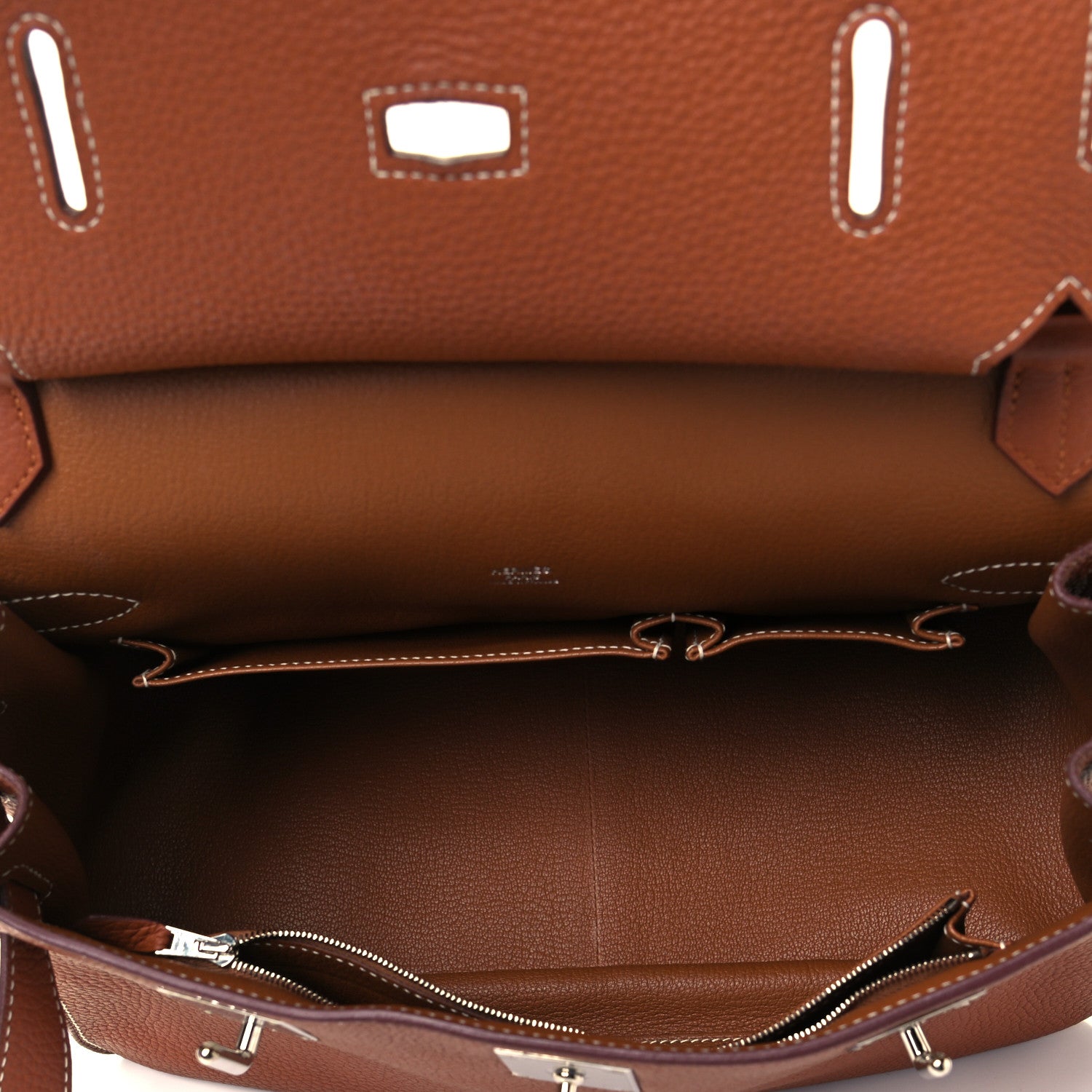 Hermes Taurillon Clemence Jypsiere 31 Gold 5 of 8