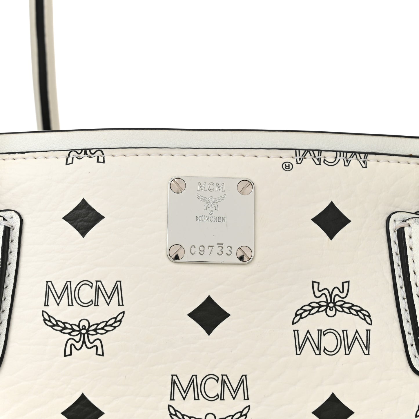 Visetos Shopper Tote White