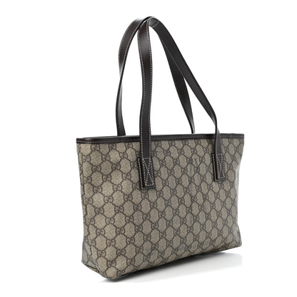 Gucci GG Supreme Monogram Small Joy Tote Dark Brown 2 of 9