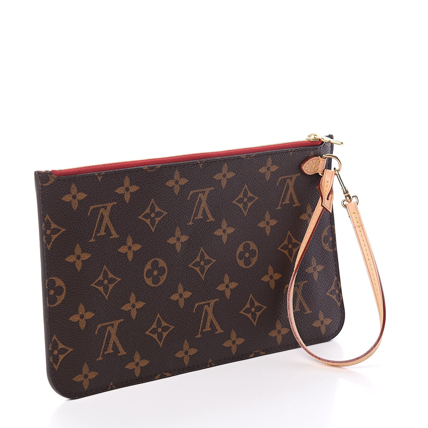 Monogram Neverfull MM GM Pochette Cherry