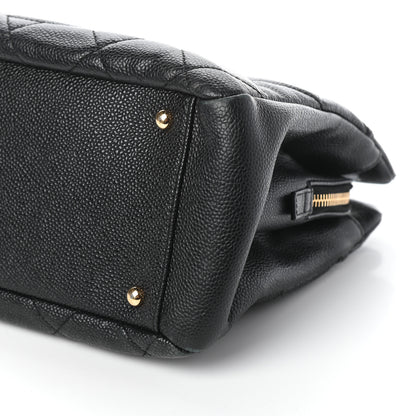 Chanel Caviar Quilted CC Timeless Tote Black 9 of 9