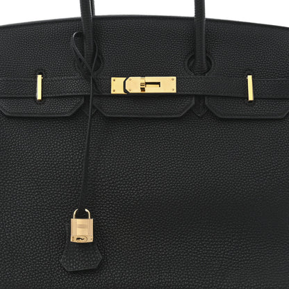 Hermes Togo Birkin 35 Black 8 of 11
