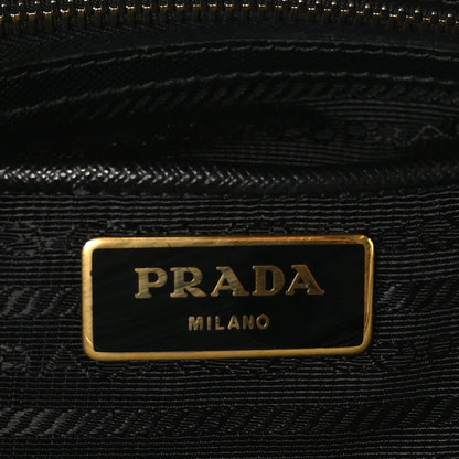 Prada Saffiano Medium Galleria Double Zip Tote Black 6 of 8