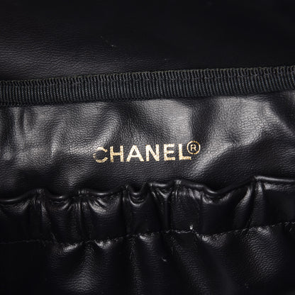 Chanel Lambskin Vanity Cosmetic Bag Black 6 of 11