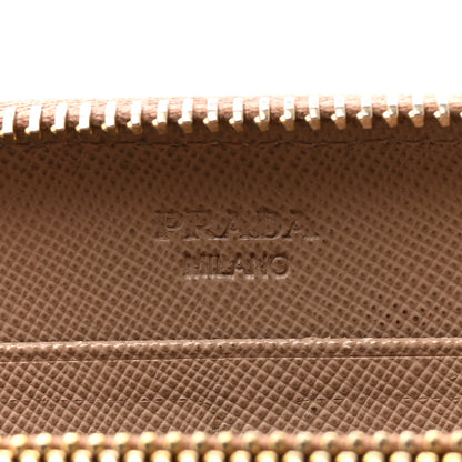 Prada Saffiano Fiocco Bow Zip Around Wallet Cammeo 6 of 12