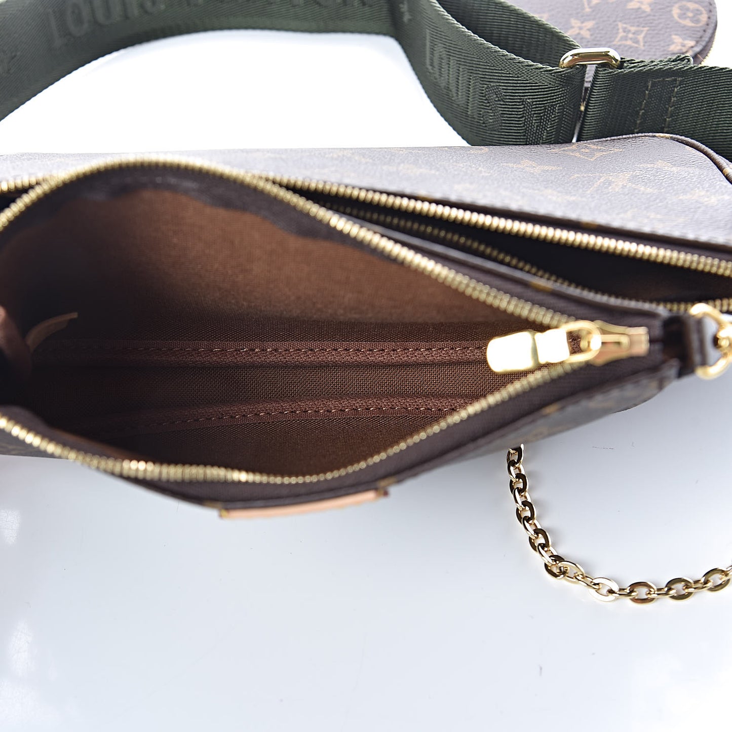 Monogram Multi Pochette Accessories Kaki