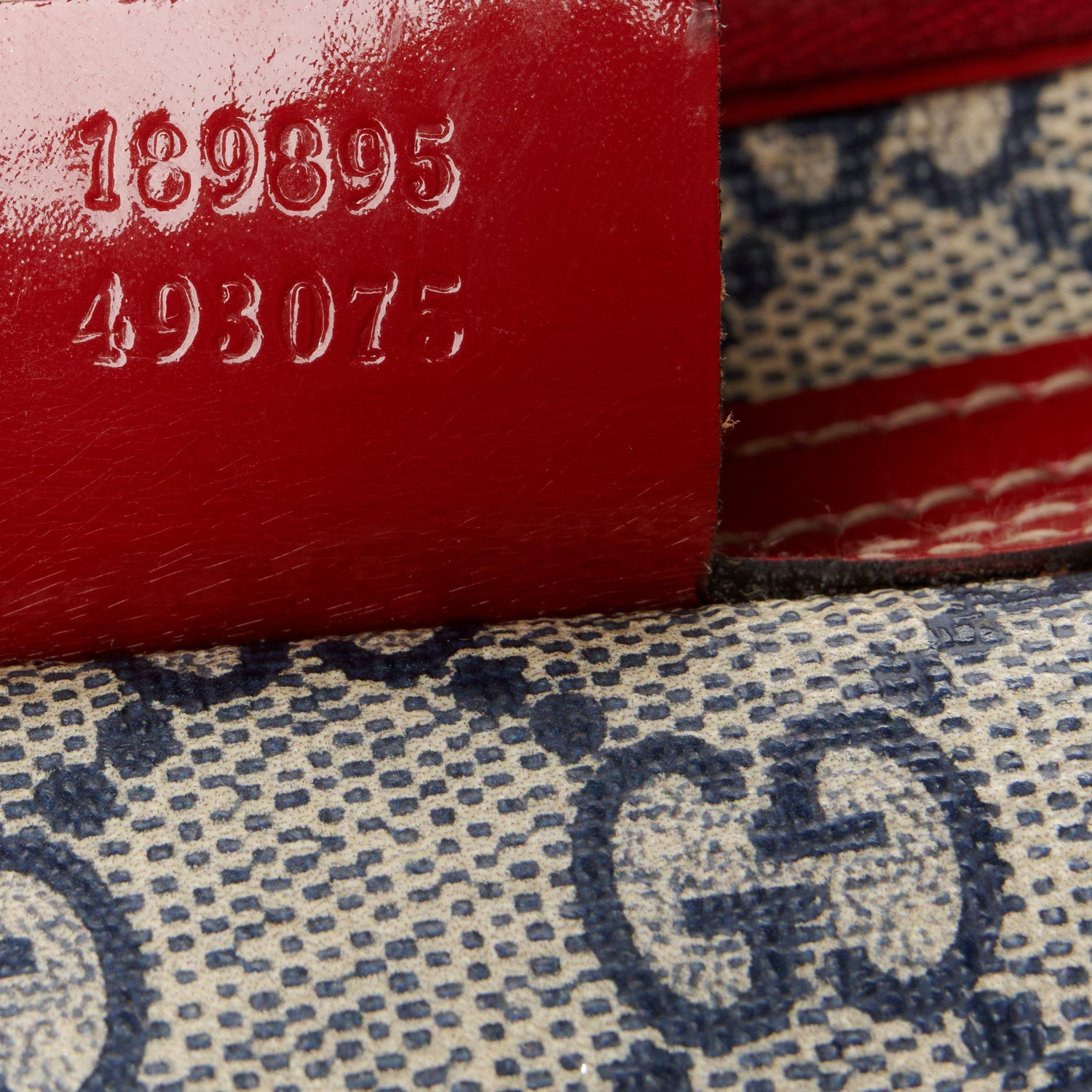 Gucci GG Plus Monogram Tattoo Heart Medium Joy Boston Red 8 of 14