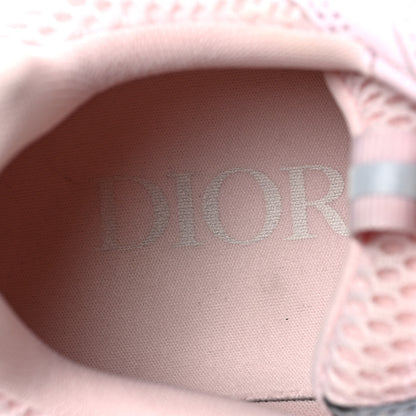 Christian Dior Technical Mesh Calfskin Mens B22 Sneakers 43 Pink 7 of 7