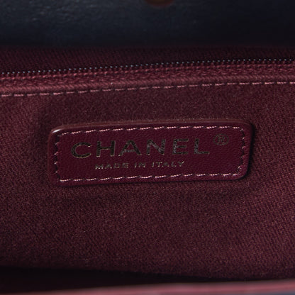 Chanel Calfskin Quilted Large Shopping Tote Black 15 of 18