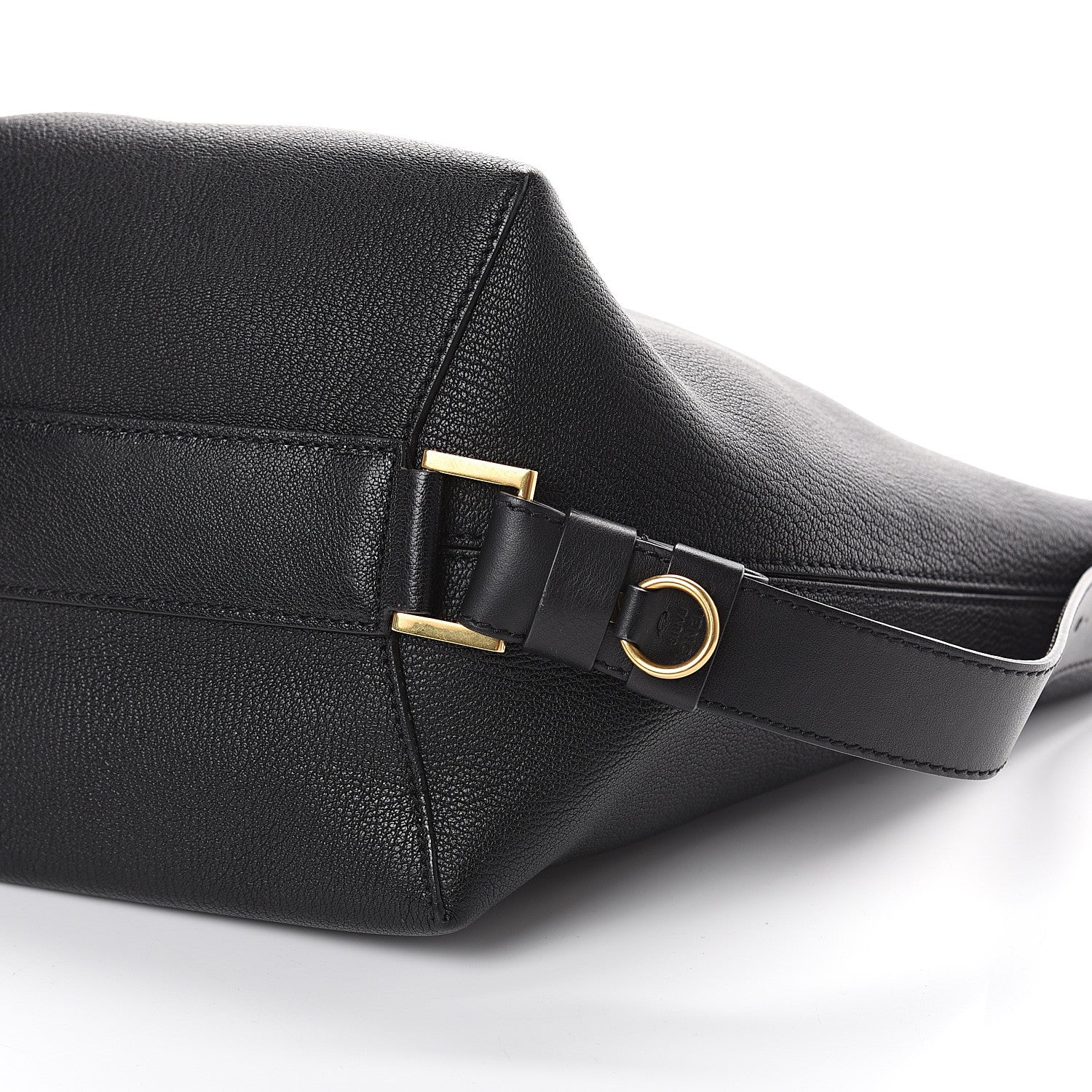 Givenchy Grained Calfskin GV Bucket Bag Black 8 of 8
