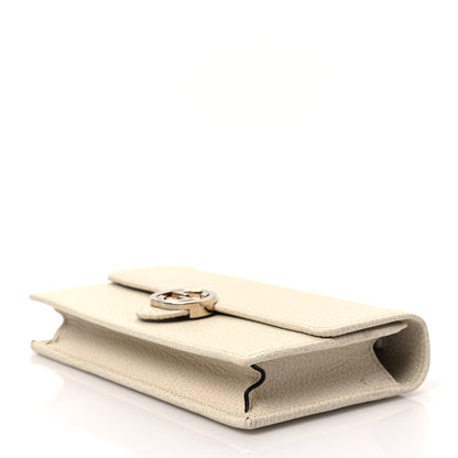 Gucci Dollar Calfskin Interlocking G Chain Wallet Ivoire 7 of 7
