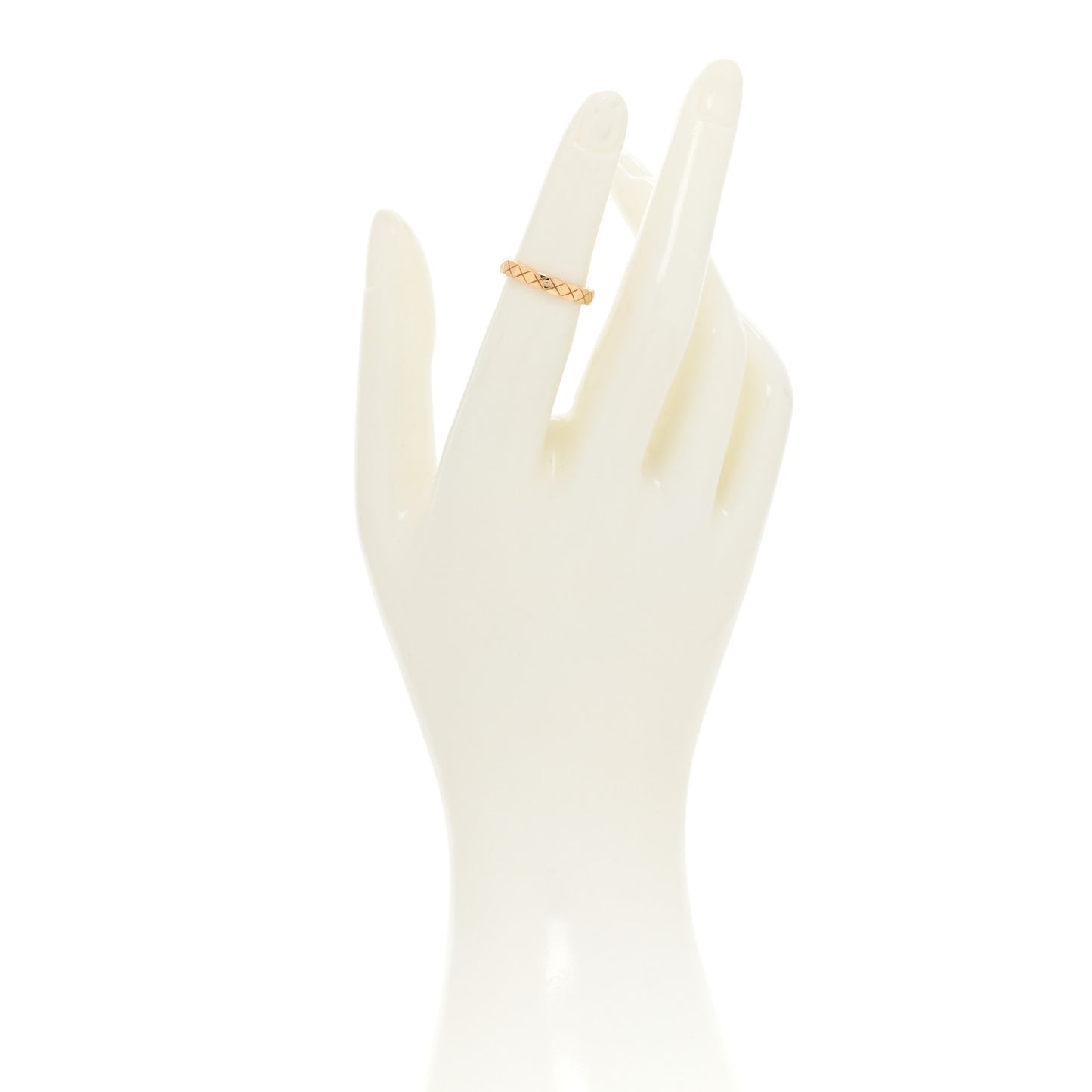 18K Yellow Gold Mini Coco Crush Ring 49 4.75