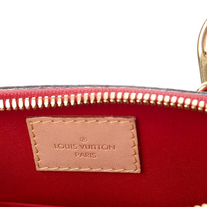 Louis Vuitton Vernis Alma BB Cherry 6 of 8