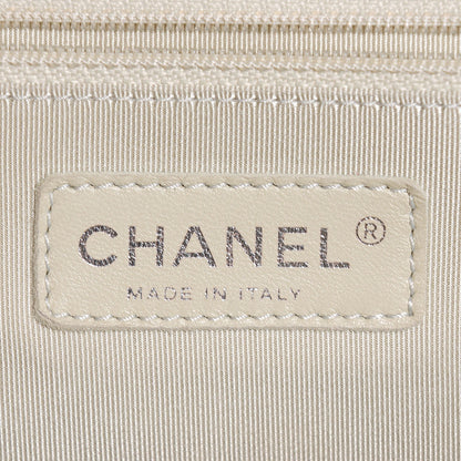 Chanel Washed Lambskin Chain Around Bowler Black 6 of 8