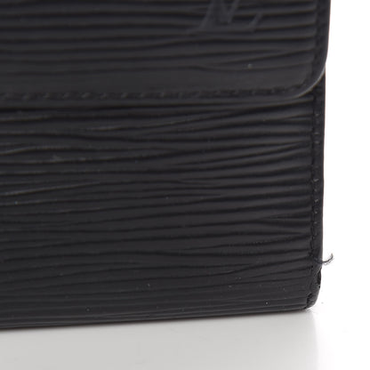 Louis Vuitton Epi Porte Tresor International Wallet Black 8 of 11