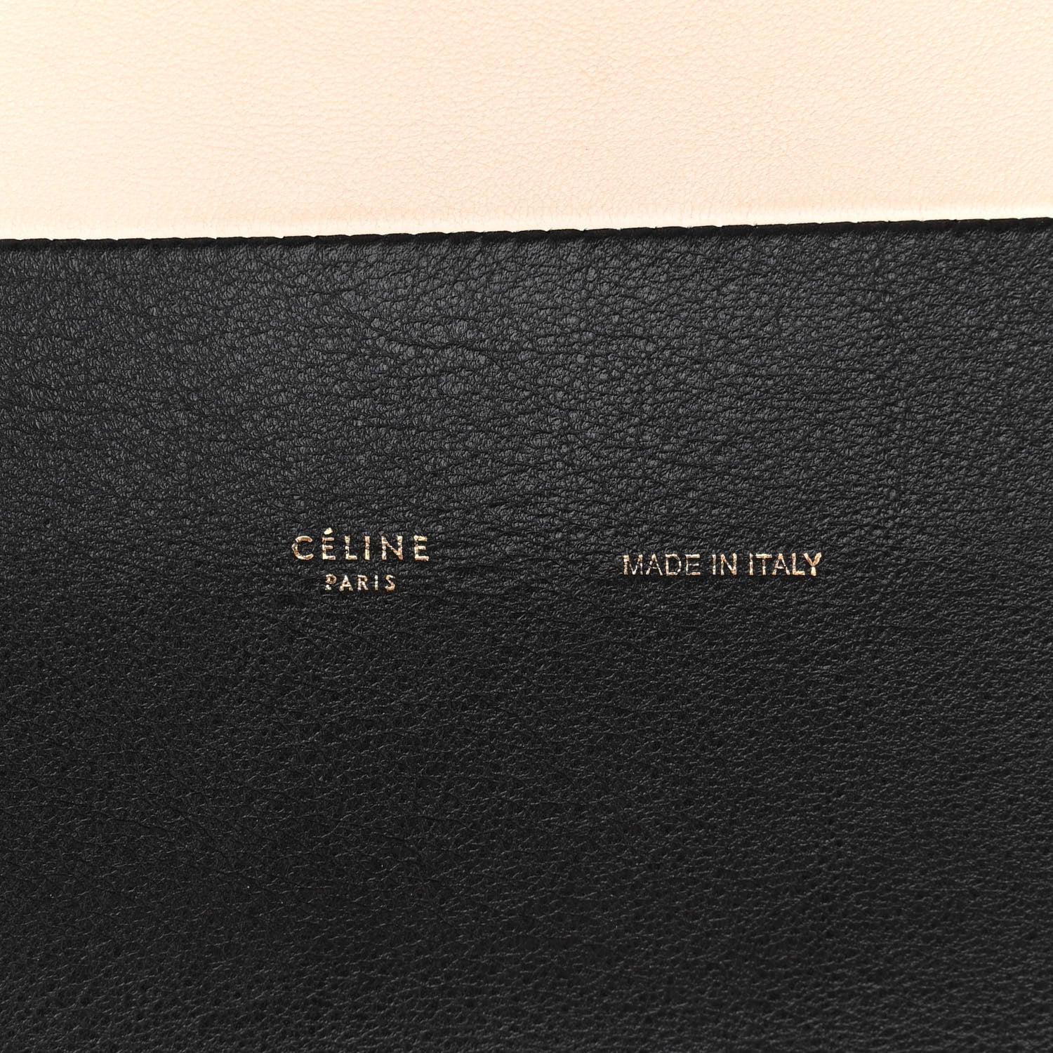 Celine Smooth Calfskin Tri-Color All Soft Shoulder Bag Tan 5 of 9