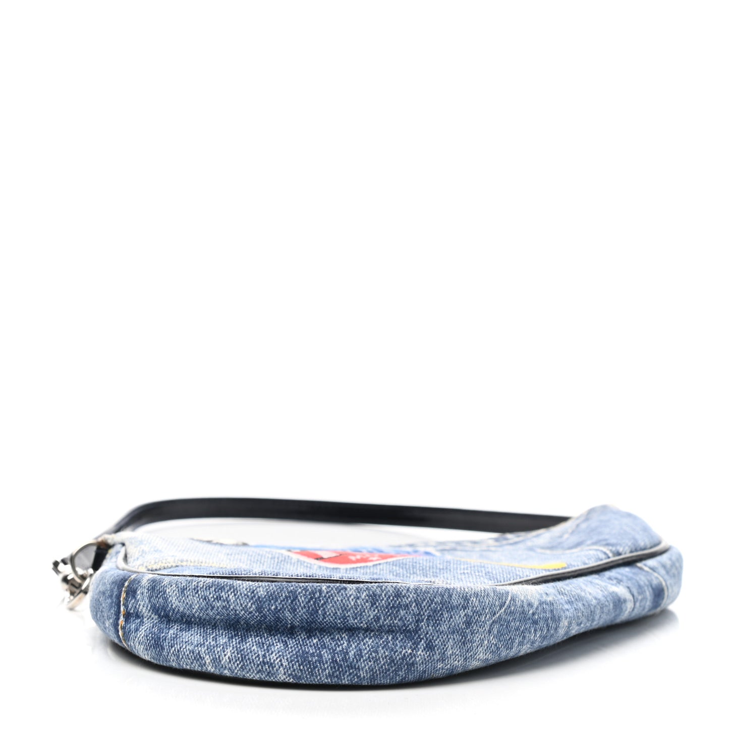 Denim Speedyway Mini Saddle Pochette Blue