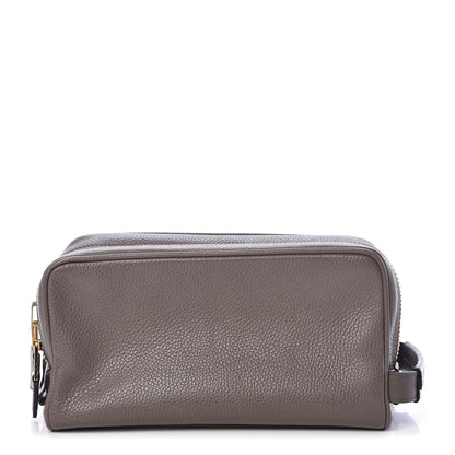 Tom Ford Grained Calfskin Toiletry Case Grey 1 of 10