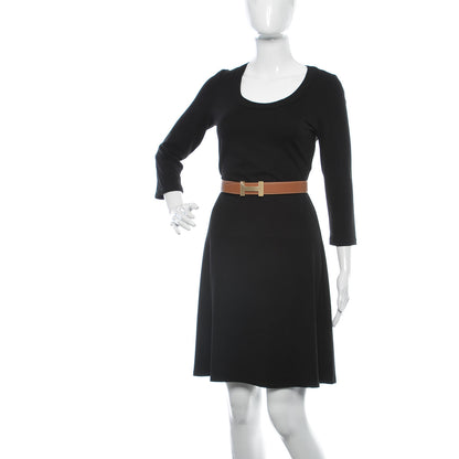 Hermes Box Togo 32mm Quizz H Belt 80 Black Gold 2 of 7