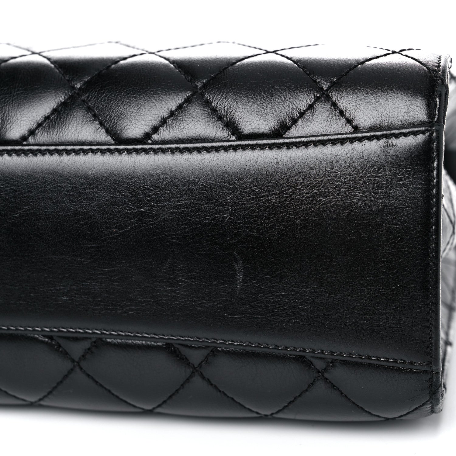 Chanel Calfskin Quilted Large Mad About Quilting Flap Black 17 of 19