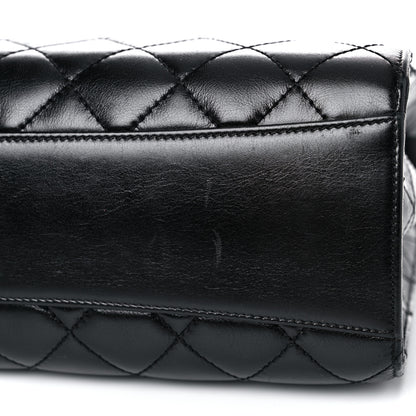 Chanel Calfskin Quilted Large Mad About Quilting Flap Black 17 of 19