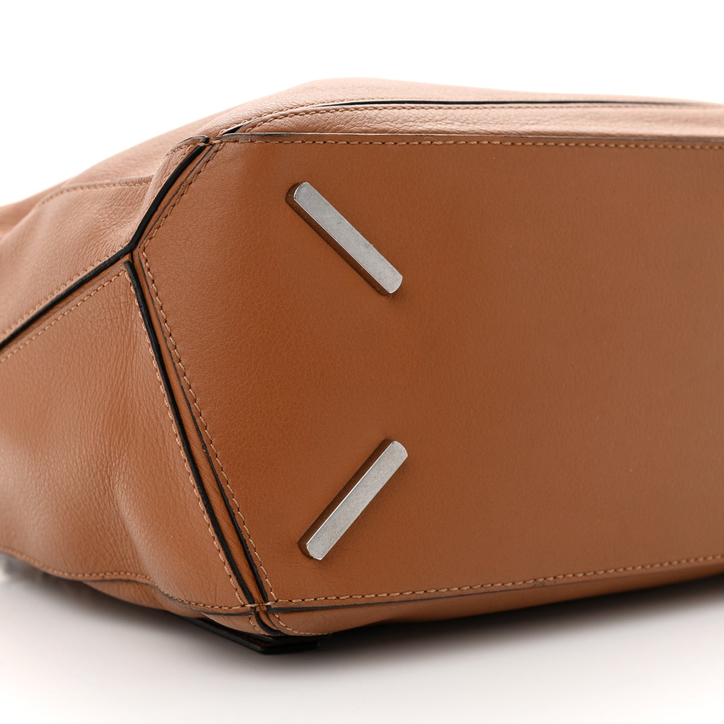 Calfskin Medium Puzzle Bag Tan